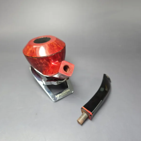 Sven Lar Skulptur by Michael Kabik XL Smooth Bulldog Estate Briar Pipe, Unsmoked - Image 13