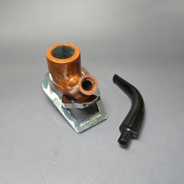 Ben Wade Leeds Era Selected Grain 44 Smooth Bent Billiard Estate Briar Pipe, English Estates - Image 13