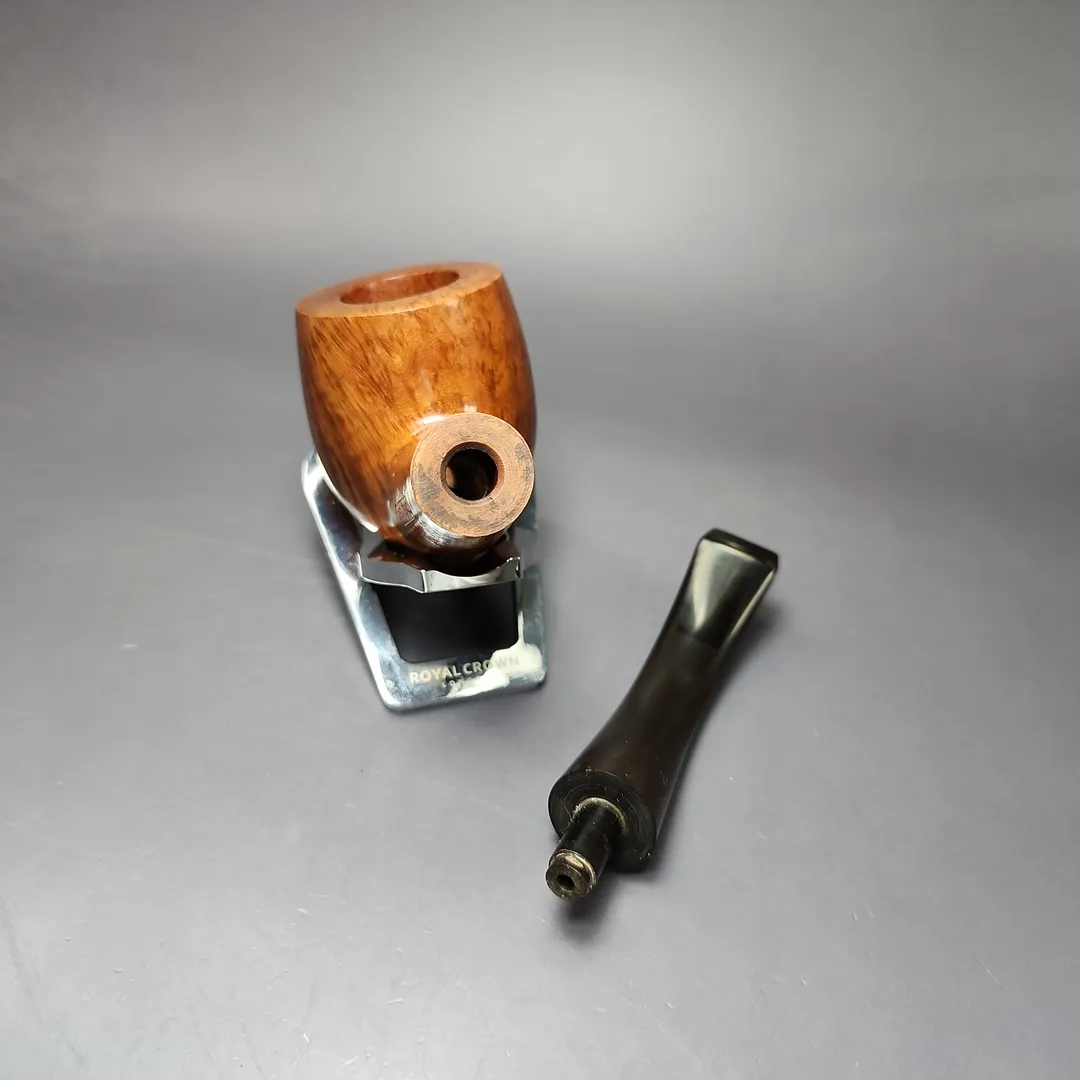 James Upshall P Grade Group 6 Smooth Apple Estate Briar Pipe, Unsmoked - Image 13