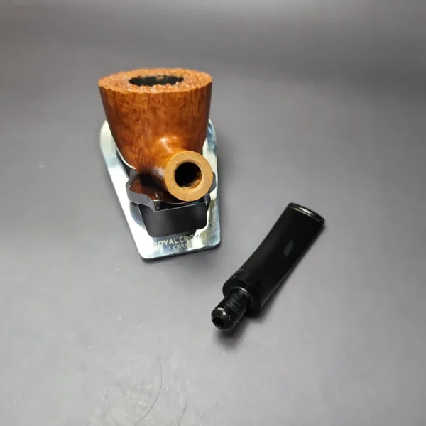 Posella SR3 VIP Partially Rusticated Dublin Estate Briar Pipe, Italian Estates - Image 12