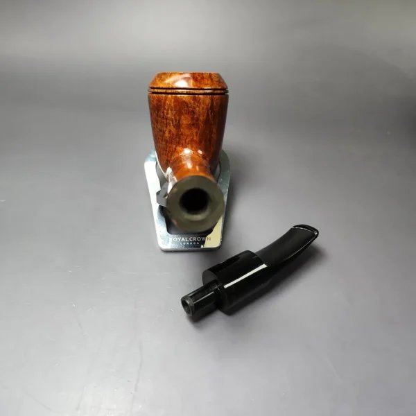 James Upshall Empire Series Tradition Magnum Smooth Rhodesian Estate Briar Pipe, Unsmoked - Image 13