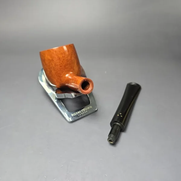 Savinelli Giubileo d'Oro 125 Smooth Pot Estate Briar Pipe, Unsmoked - Image 13