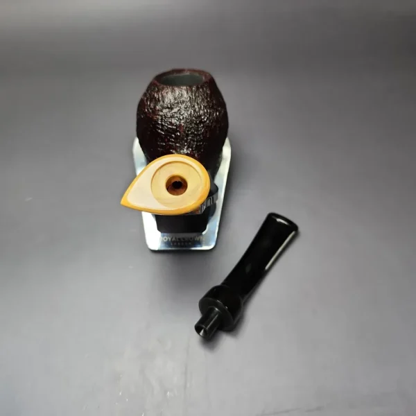 MBSD Briars Modern Masters 2 Sandblasted Blowfish w/ Boxwood Briar Pipe, New - Image 14