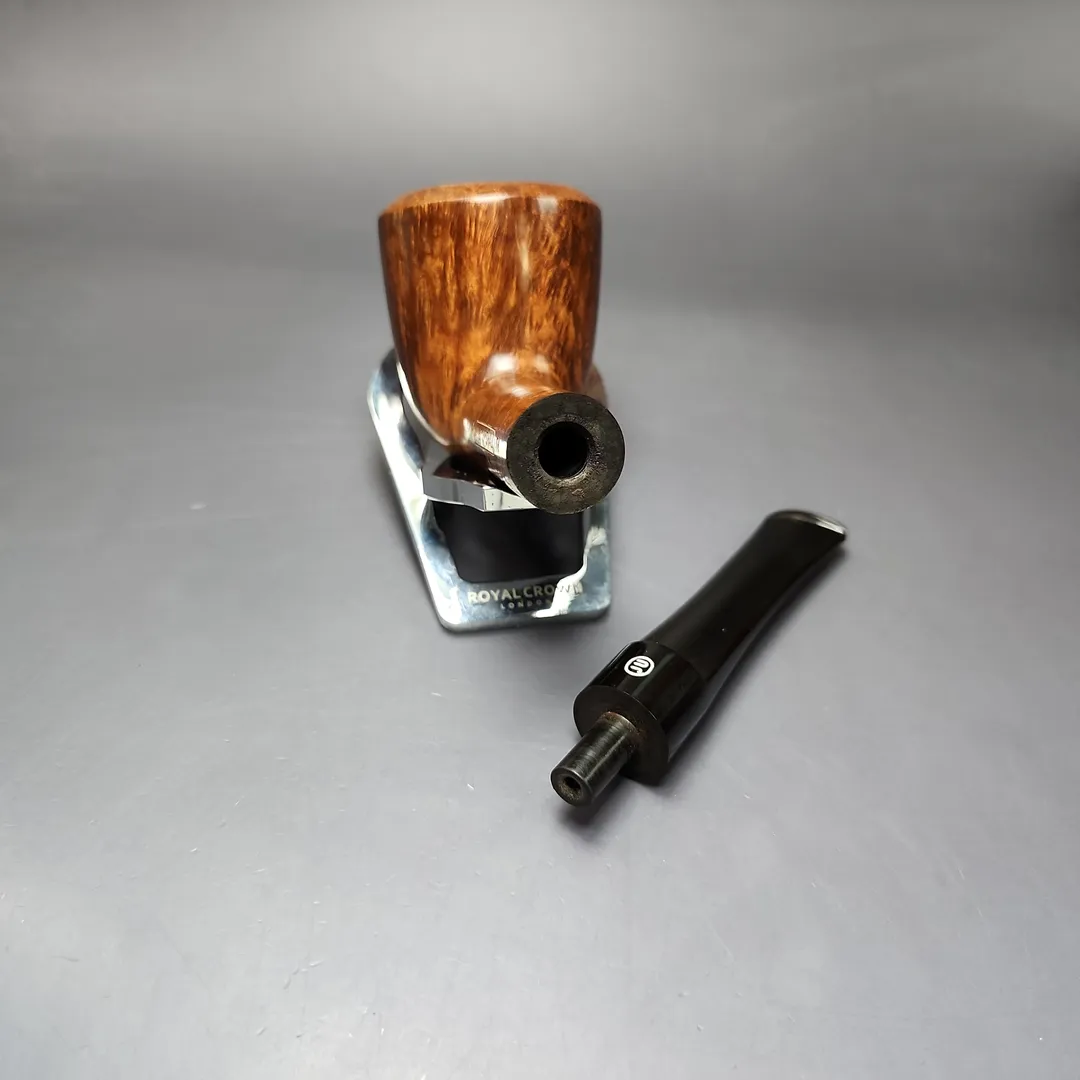 James Upshall P Grade EXL Smooth "Winston" Rhodesian Estate Briar Pipe, Unsmoked - Image 14