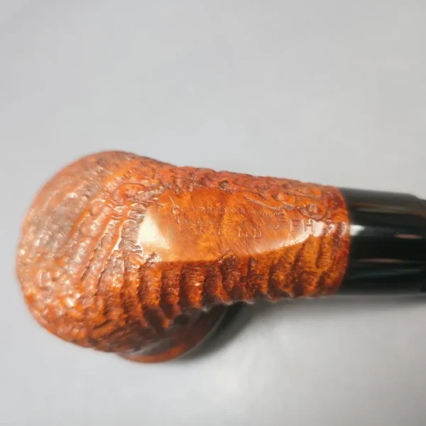 Charatan's Make Reuben Era Selected Partially Sandblasted Countryman Estate Briar Pipe, English Estates - Image 7