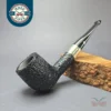 Peterson Deluxe Classic PSB 106 Sandblasted Billiard w/ Silver Estate Briar Pipe, Irish Estates