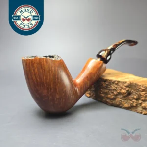 Knute (Karl Erik) B XL Smooth Freehand Egg Estate Briar Pipe, Danish Estates