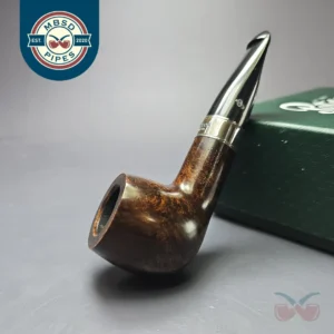 Peterson 160th Anniversary Pat. OB Dark Smooth Billiard Briar Pipe, New