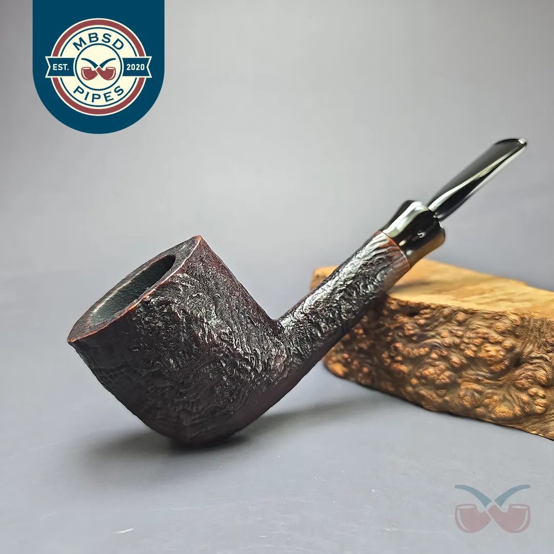 Stanwell Hand Made 02 Reg Era Sandblasted Opera Estate Briar Pipe, Danish Estates