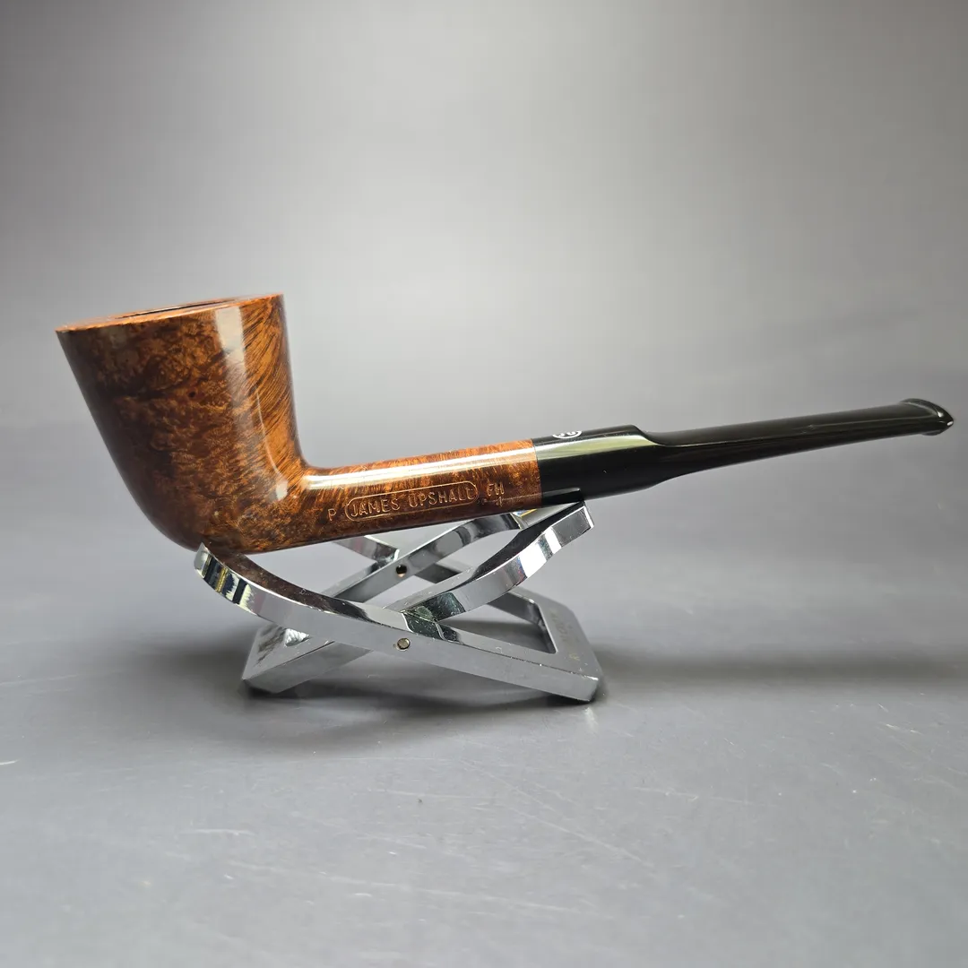 James Upshall P Grade Group 4 Smooth Bell Dublin Estate Briar Pipe, Unsmoked - Image 2