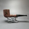 Castello Old Antiquari 4K Partially Sandblasted Billiard Estate Briar Pipe, Italian Estates - Image 2