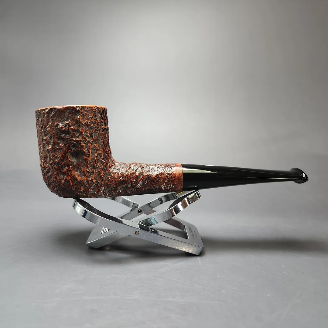 Castello Old antiquari GG ブライヤーパイプ 新品 Castello Old Antiquari 4K Partially Sandblasted Billiard Estate