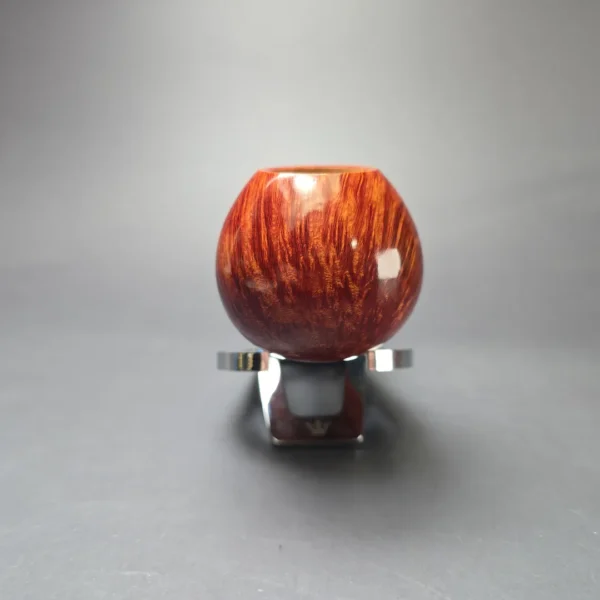 Damiano (Ardor) Armony Smooth Apple w/ Silver Estate Briar Pipe, Unsmoked, 9mm - Image 3