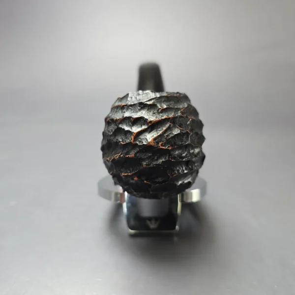 Peterson Dublin Filter XL02 Rusticated Apple Estate Briar Pipe, Irish Estates, 9mm - Image 9