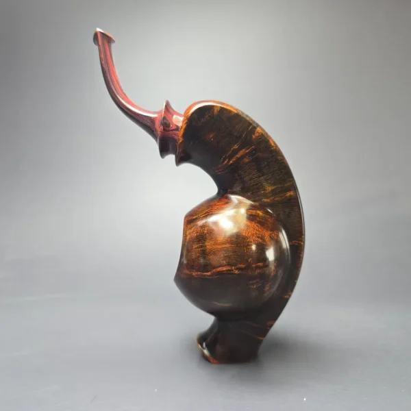 SU Pipes Smooth Standing Cavalier Handmade Briar Pipe, New - Image 3