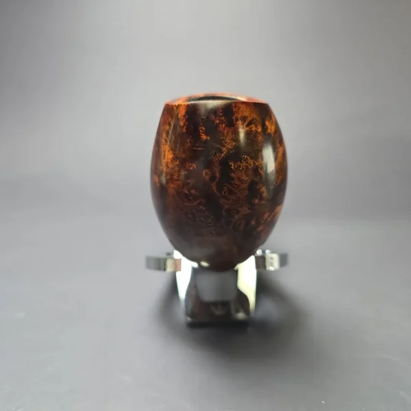 SU Pipes Smooth Asymmetric Egg Handmade Briar Pipe, New - Image 3