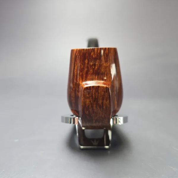 James Upshall A Grade EXL Smooth "Keel" Bent Billiard Estate Briar Pipe, Unsmoked - Image 3