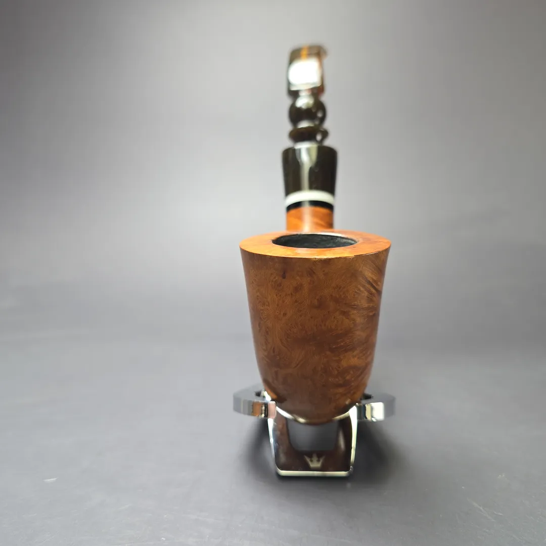 Unknown (Probably Armellini) Smooth Cavalier Estate Briar Pipe, Italian Estates - Image 3