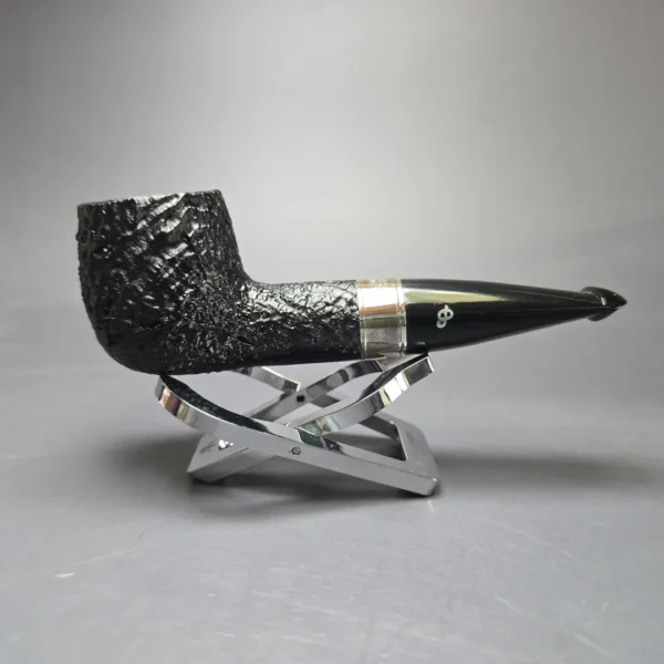 Peterson 160th Anniversary Pat. OB Sandblasted Billiard Briar Pipe, New - Image 3