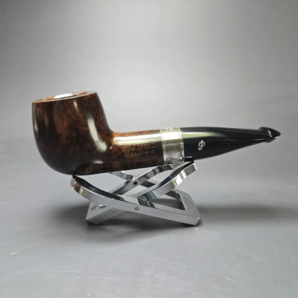 Peterson 160th Anniversary Pat. OB Dark Smooth Billiard Briar Pipe, New - Image 3