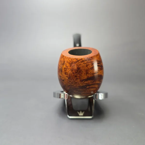 Vauen O'Timer 205 Smooth Silver Spigot Apple Estate Briar Pipe, Unsmoked, 9mm - Image 3