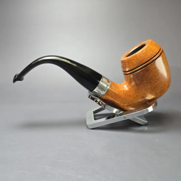 Peterson 2008 Sherlock Holmes Natural Watson Smooth Rhodesian Estate Briar Pipe, Irish Estates - Image 4