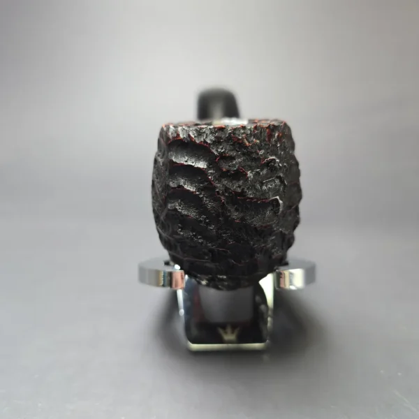 Peterson 160th Anniversary Pat. B Rusticated Bent Billiard Briar Pipe, New - Image 4