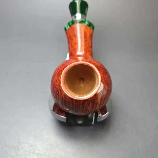 Damiano (Ardor) Armony Smooth Apple w/ Silver Estate Briar Pipe, Unsmoked, 9mm - Image 5