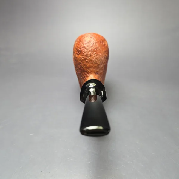 Kent Rasmussen Sandblasted Sphinx Sitter w/ Masur Birch Estate Briar Pipe, Danish Estates - Image 5