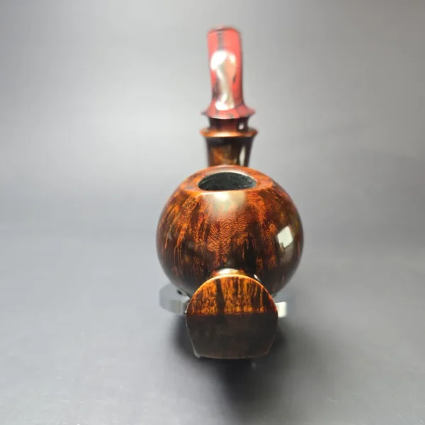SU Pipes Smooth Standing Cavalier Handmade Briar Pipe, New - Image 5