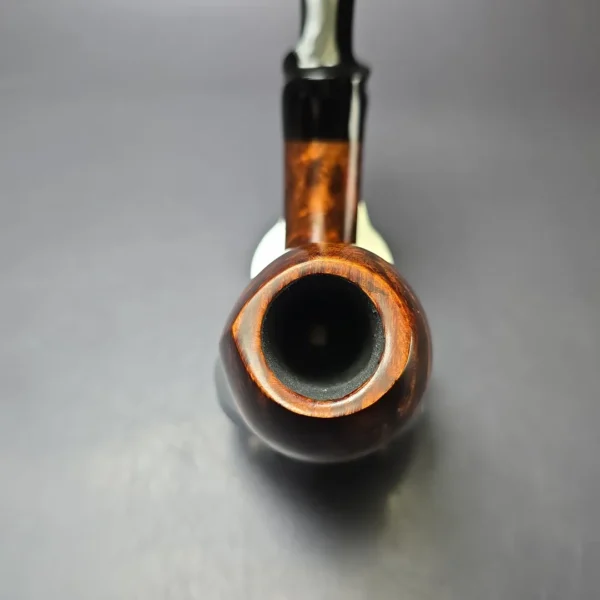 SU Pipes Smooth Asymmetric Egg Handmade Briar Pipe, New - Image 5