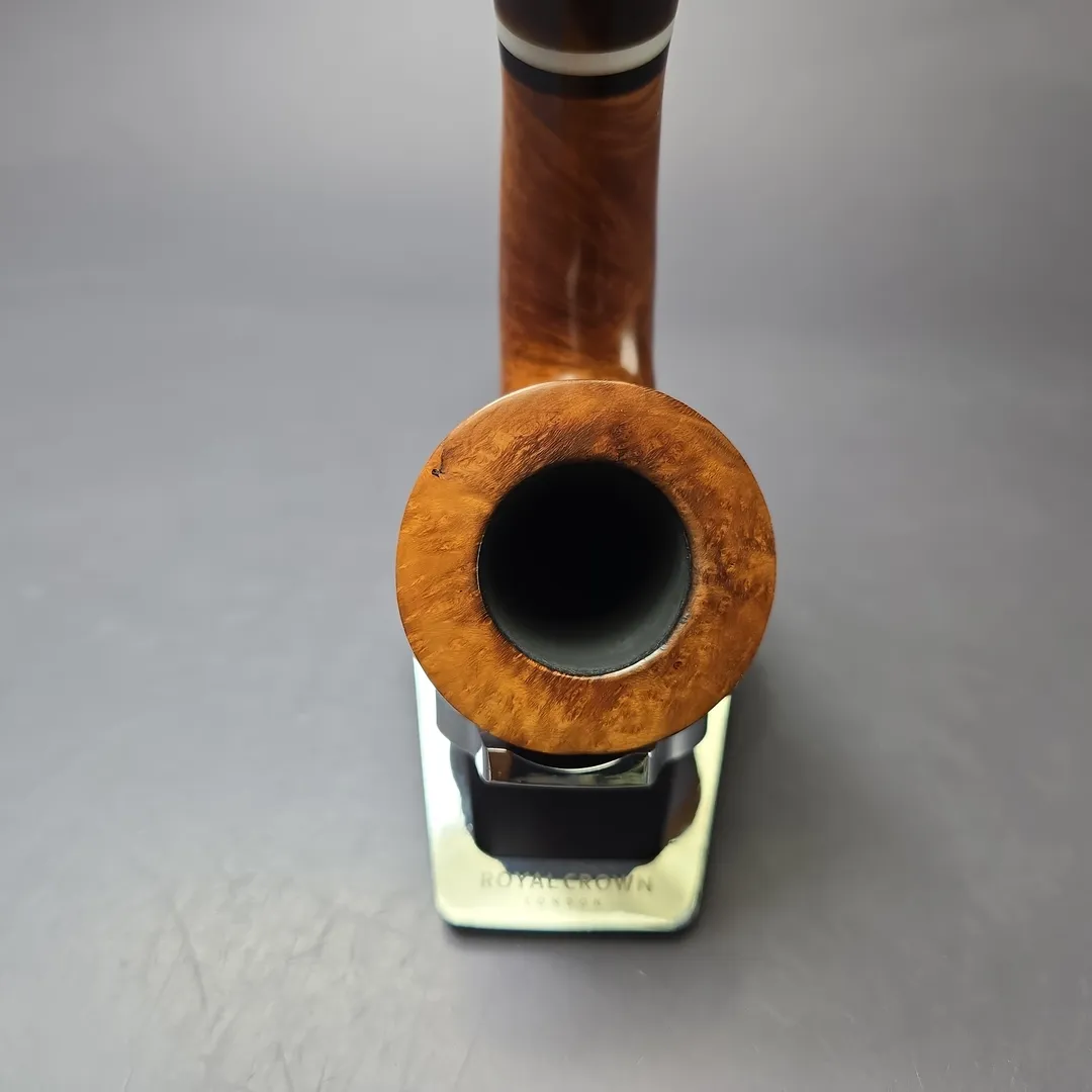 Unknown (Probably Armellini) Smooth Cavalier Estate Briar Pipe, Italian Estates - Image 5