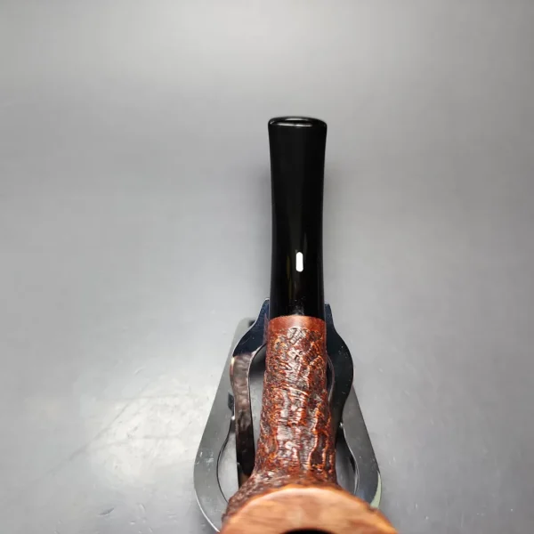 Castello Old Antiquari 4K Partially Sandblasted Billiard Estate Briar Pipe, Italian Estates - Image 5