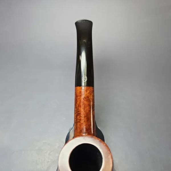 James Upshall A Grade EXL Smooth "Keel" Bent Billiard Estate Briar Pipe, Unsmoked - Image 6