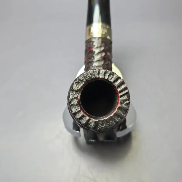 Peterson 160th Anniversary Pat. OB Rusticated Billiard Briar Pipe, New - Image 6