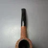 James Upshall Bark Rusticated Cup and Saucer Estate Briar Pipe, English Estates - Image 6