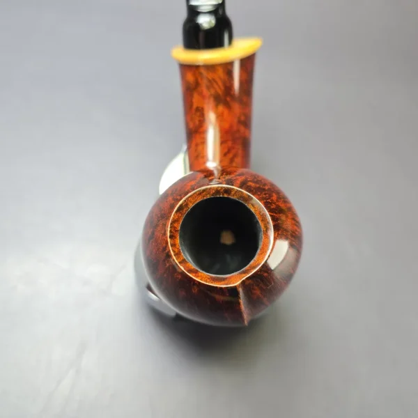 MBSD Briars Modern Masters 2 Smooth Blowfish w/ Boxwood Briar Pipe, New - Image 6