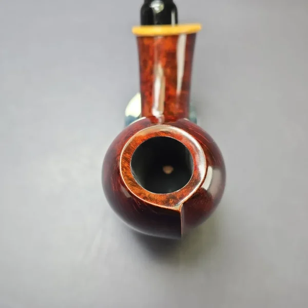 MBSD Briars Modern Masters 2 Smooth Blowfish w/ Boxwood Briar Pipe, New - Image 6