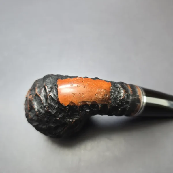 Peterson Dublin Filter XL02 Rusticated Apple Estate Briar Pipe, Irish Estates, 9mm - Image 5