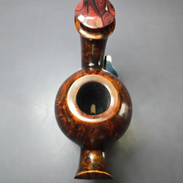 SU Pipes Smooth Standing Cavalier Handmade Briar Pipe, New - Image 7