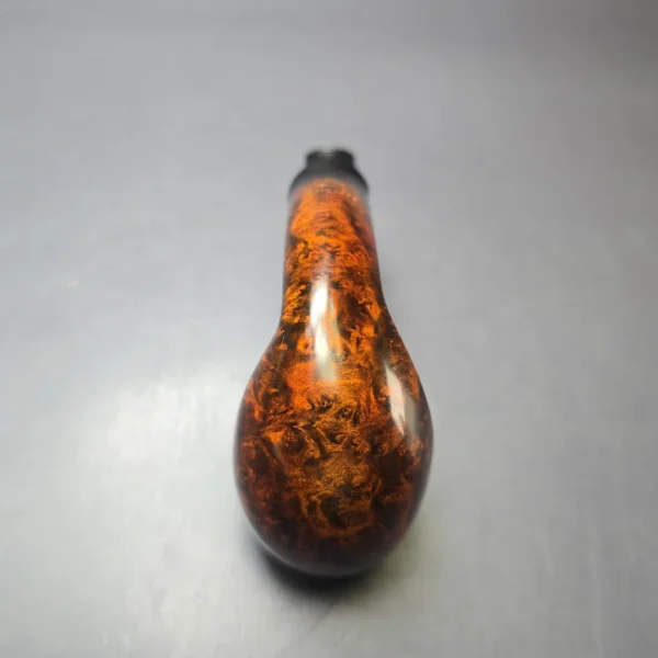 SU Pipes Smooth Asymmetric Egg Handmade Briar Pipe, New - Image 7