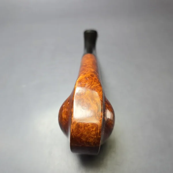 James Upshall A Grade EXL Smooth "Keel" Bent Billiard Estate Briar Pipe, Unsmoked - Image 7