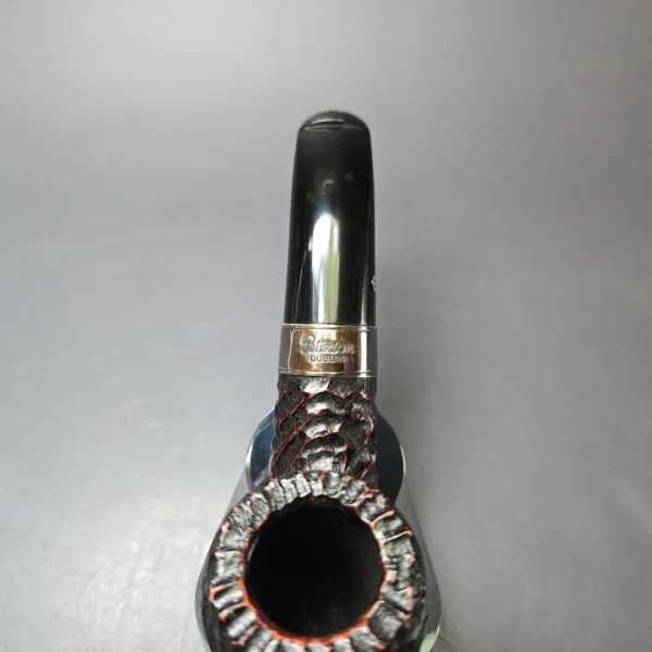 Peterson 160th Anniversary Pat. B Rusticated Bent Billiard Briar Pipe, New - Image 7