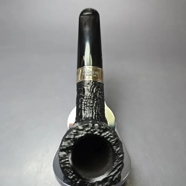 Peterson 160th Anniversary Pat. OB Sandblasted Billiard Briar Pipe, New - Image 7