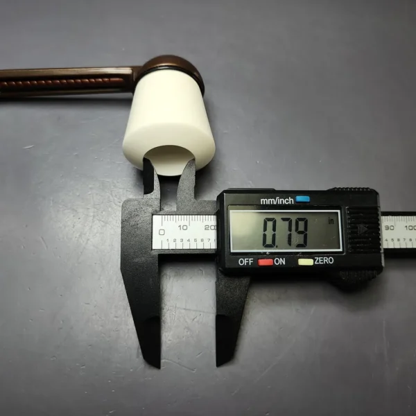 Falcon Extra Dental w/ MBSD Meerschaum Rhodesian Block Meerschaum Bowl Pipe, New - Image 7