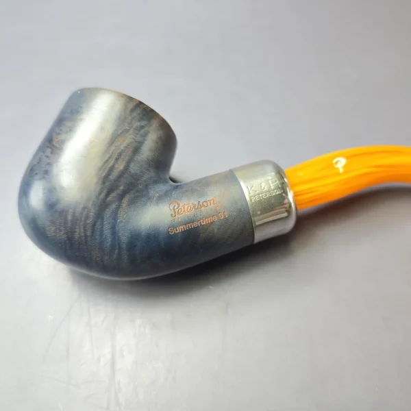 Peterson 2016 Summertime 01 Smooth Bent Pot Estate Briar Pipe, Irish Estates - Image 7