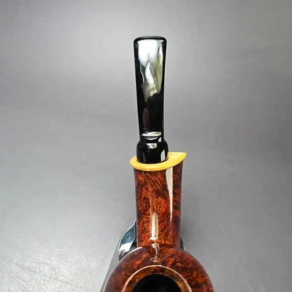 MBSD Briars Modern Masters 2 Smooth Blowfish w/ Boxwood Briar Pipe, New - Image 7