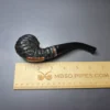 Peterson Dublin Filter XL02 Rusticated Apple Estate Briar Pipe, Irish Estates, 9mm - Image 4
