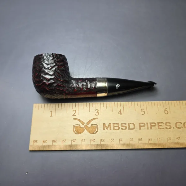 Peterson 160th Anniversary Pat. OB Rusticated Billiard Briar Pipe, New - Image 4