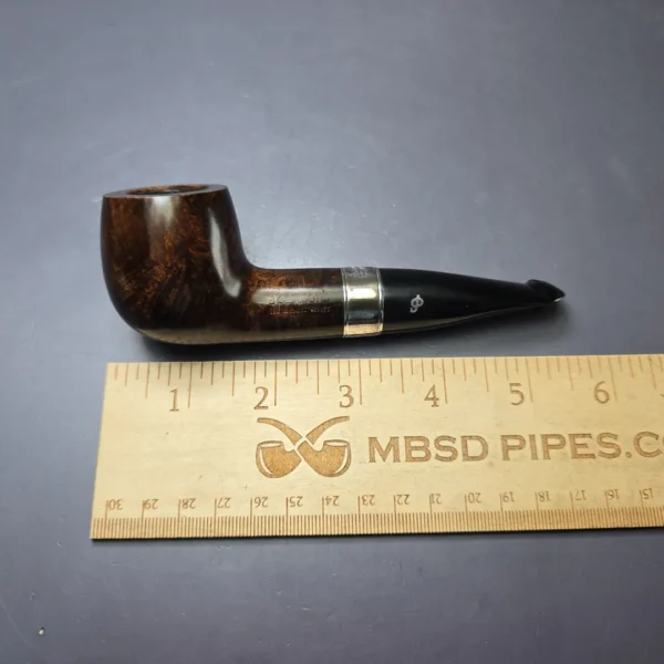 Peterson 160th Anniversary Pat. OB Dark Smooth Billiard Briar Pipe, New - Image 8